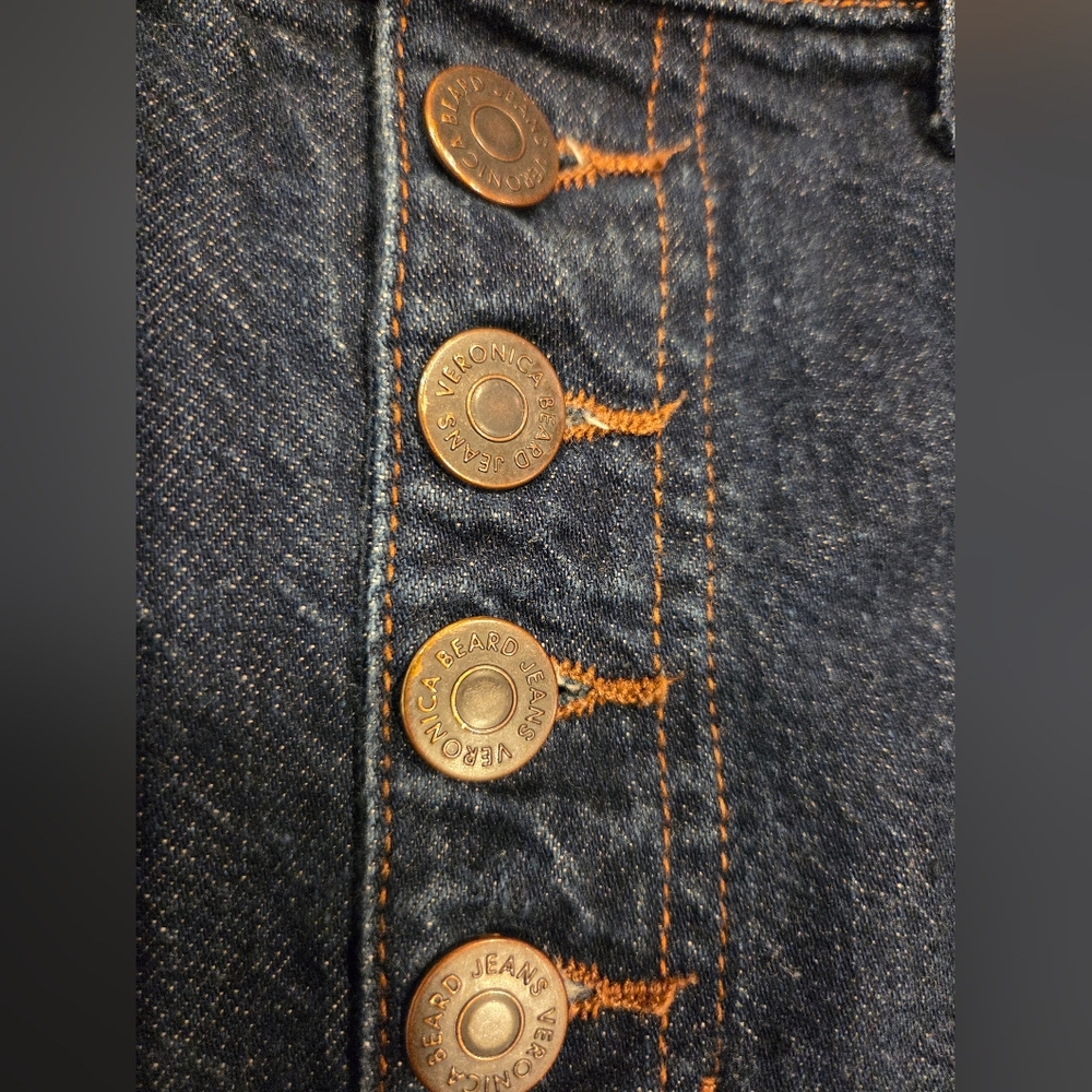 Veronica Beard Dark Blue Flare Jeans.    Size 27 - Picture 15 of 15